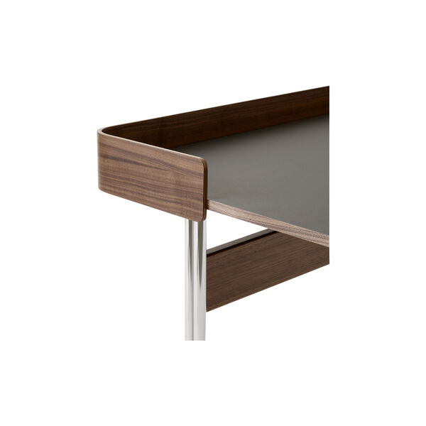 Pavilion Desk AV17 skrivebord, valnød/iron, &Tradition