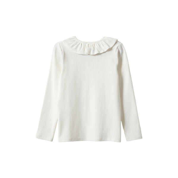 FalinaKB T-shirt long sleeve, snow white, Sofie Schnoor