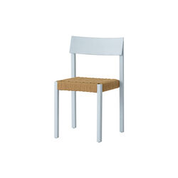 Mauro Dining Chair | Linen Blue Oak/Natural | Stol, Audo Copenhagen