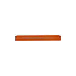KOMPAKT Shelf | Medium | Aluminium/Orange | Hylde, oursociety