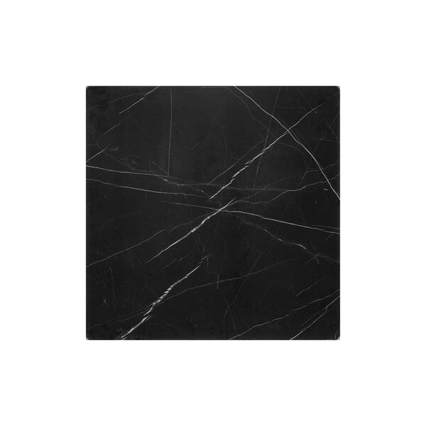 Floema Oval sofabord, black, Wendelbo