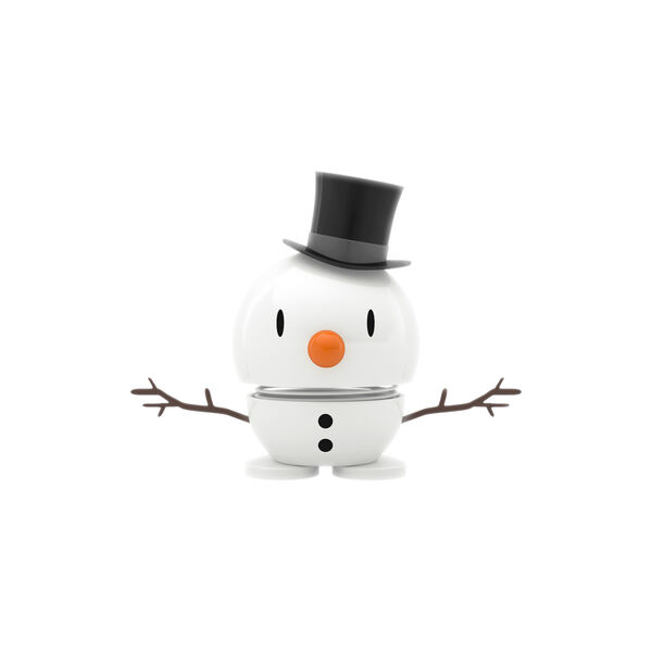 Snowman, hvid Snowman, hvid, Hoptimist