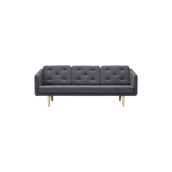 No. 1 3-pers. sofa, Fiord 191/sæbehandlet eg No. 1 3-pers. sofa, Fiord 191/sæbehandlet eg, Fredericia Furniture