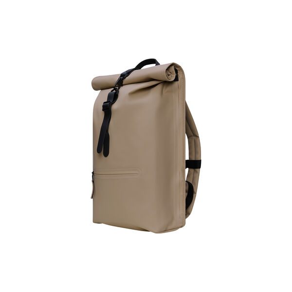 Rolltop Rucksack, beige, Rains