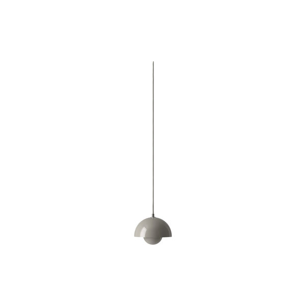 Flowerpot VP10 Pendant, grey beige, &Tradition