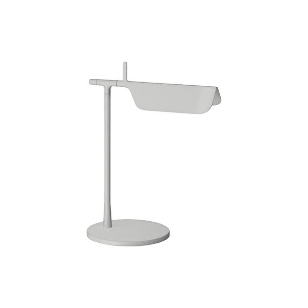 Tab T LED bordlampe, silver, Flos