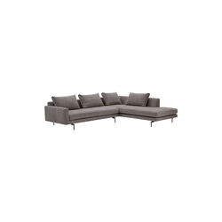 Edge V2 sofa med højrevendt chaiselong, soft 03, Wendelbo