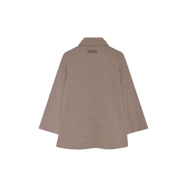 HMBarber cape jacket, shitake, Heartmade