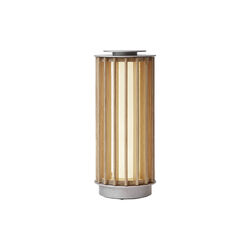 Numbra TY3 | Lacquered Oak/Tumbled Aluminium | Transportabel Lampe, &Tradition