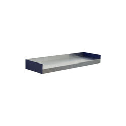 KOMPAKT Shelf | Medium | Blue/Aluminium | Hylde, oursociety