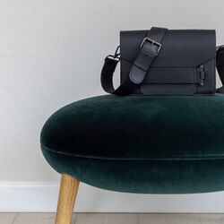 Jolie Grande Crossbody Bag, black/gold, Naledi Copenhagen