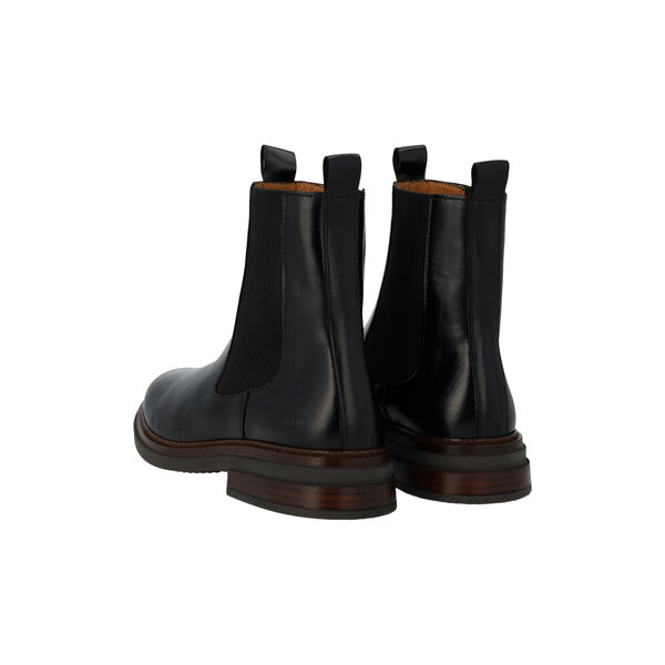 Chelsea støvle, black/black, ANGULUS