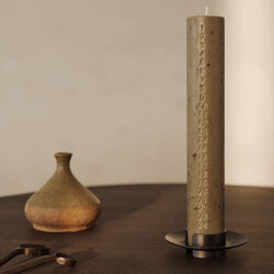 Mura Advent Candle, ash brown, Ferm Living