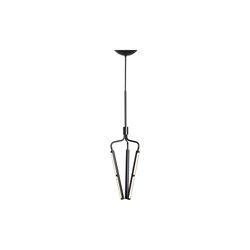 Archangel 3 415 Chandelier, black, Rubn