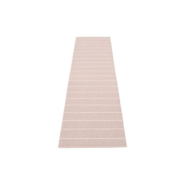 Carl gulvl&oslash;ber, pale rose/vanilla, Pappelina