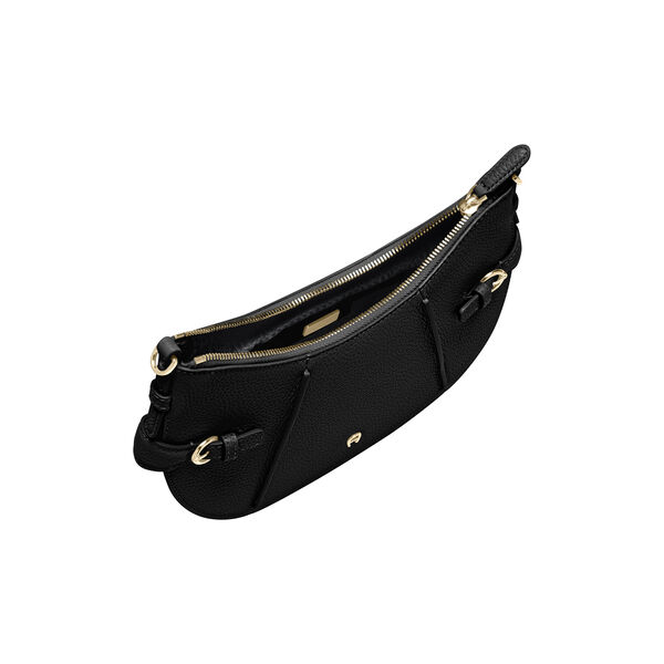 Cavallo Hobo Bag | Black | Skuldertaske, Aigner