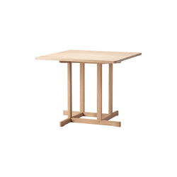 BM80 Mogensen Shaker Table 90x90 cm, sæbebehandlet eg, Fredericia Furniture