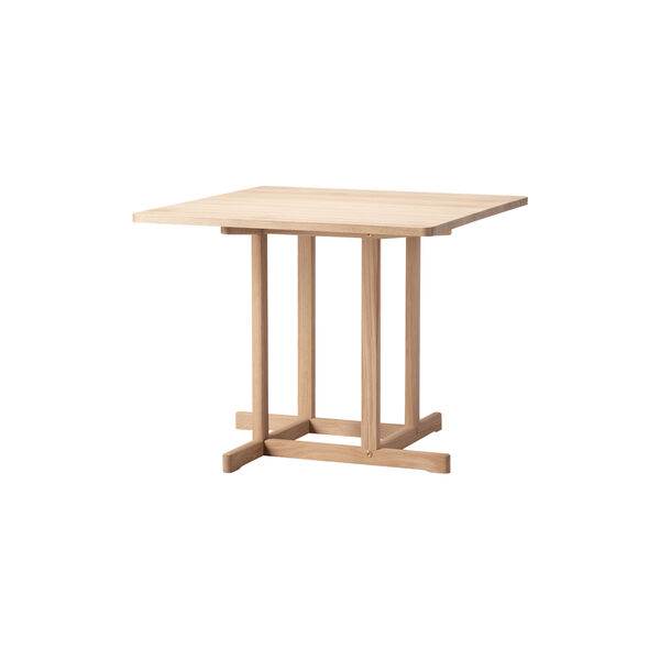 BM80 Mogensen Shaker Table 90x90 cm, sæbebehandlet eg, Fredericia Furniture