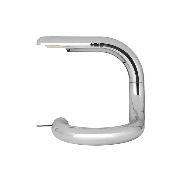 Aspide Table Lamp, chrome Aspide Table Lamp, chrome, GUBI