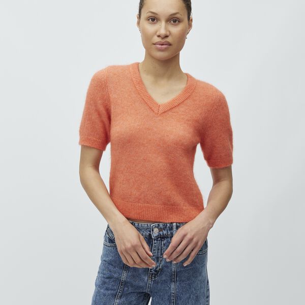 Carla V-M Knit, emberglow, mbyM