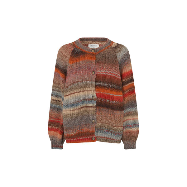 PadovaLL Cardigan Knit LS, rust, Lollys Laundry