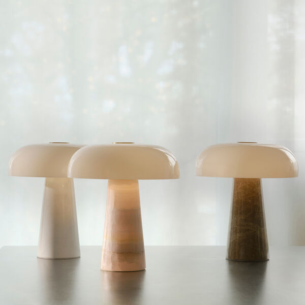 Glossy Mini bordlampe, pink, Design For The People