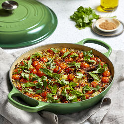 Signature Buffetgryde 30 cm, bamboo green, Le Creuset