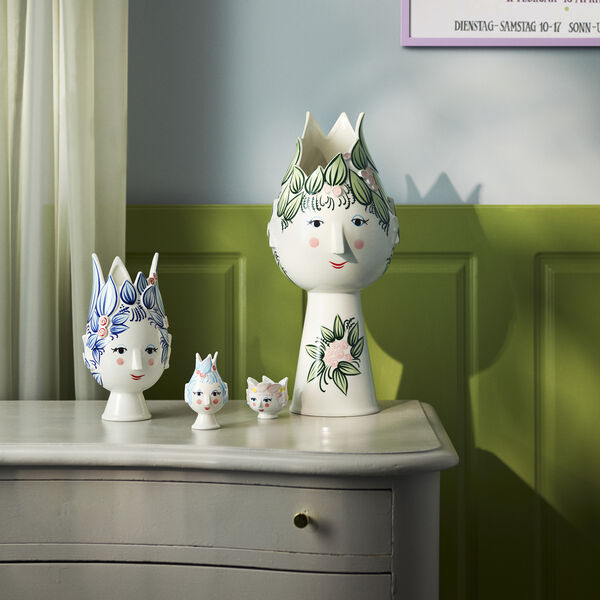 Titania Fyrfadsstage, pink, Bj&oslash;rn Wiinblad