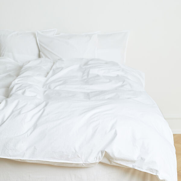 tilstødende vulgaritet Lave Køb 2-delt sengesæt, white | Aiayu