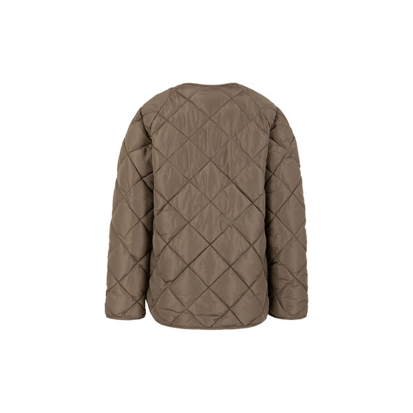 Asta quilted loose jacket, warm grey, Coster Copenhagen