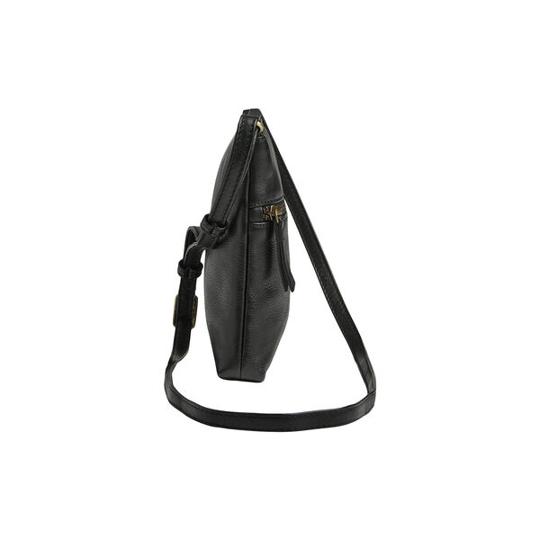 ArloMBG Crossbody Bag Soft Vintage, black w/br. gold, Markberg