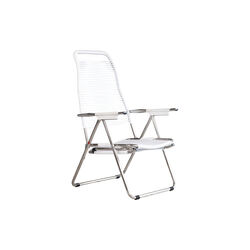Spaghetti Outdoor Sunbed, white matt, FIAM