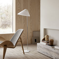 HJW03 Opala gulvlampe, hvid, Carl Hansen & S&oslash;n