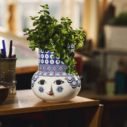 Olga Vase, blå Olga Vase, blå, Bjørn Wiinblad