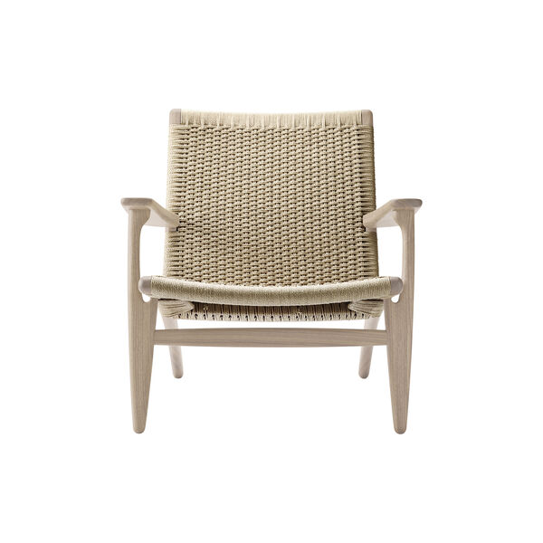 CH25 loungestol, sæbebehandlet eg/natur CH25 loungestol, sæbebehandlet eg/natur, Carl Hansen & Søn
