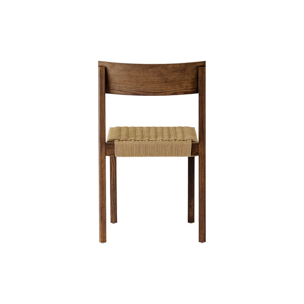 Mauro Dining Chair | Dark Stained Oak/Natural | Stol, Audo Copenhagen