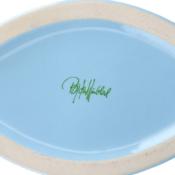 Nina Vase, bl&aring;/gr&oslash;n, Bj&oslash;rn Wiinblad