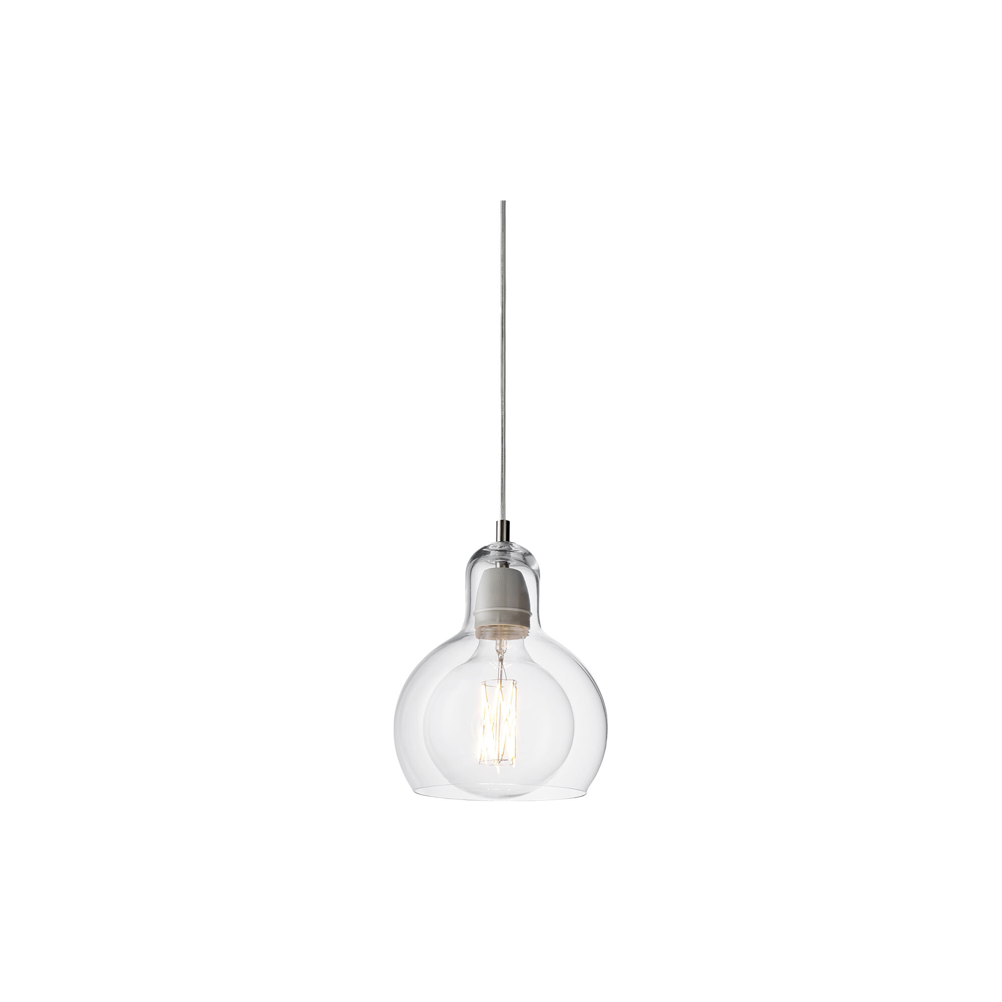 Køb Mega Bulb SR2 pendel, klar/klar | &Tradition