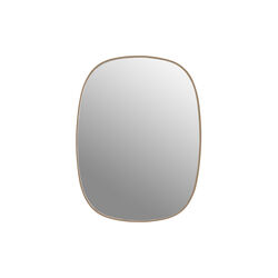 Framed Mirror, rose/clear Framed Mirror, rose/clear, Muuto