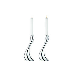 Cobra Lysestaker large, 2 stk., Georg Jensen