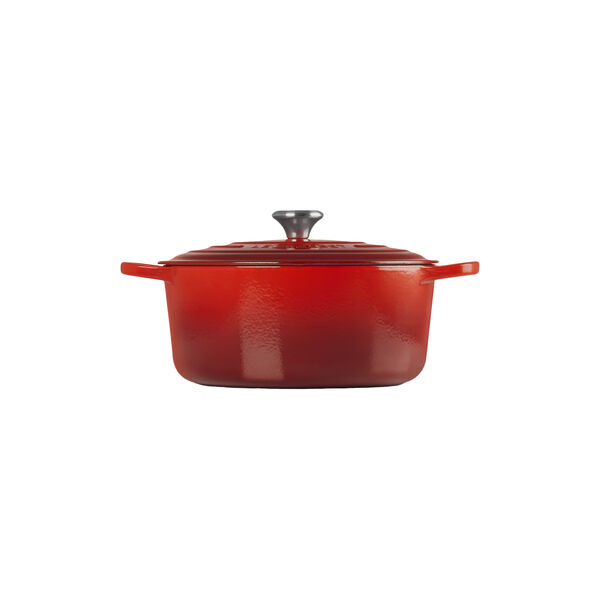 Signature rund st&oslash;bejernsgryde &Oslash; 28 cm, cerise, Le Creuset