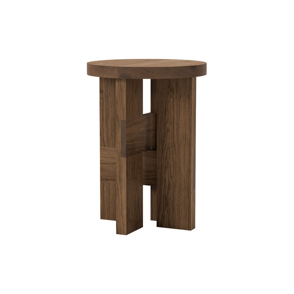 Mio Stool and Side Table, stained oak, Thorup Copenhagen