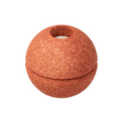 3 x skumbolde, burnt orange/dusty green, MODU