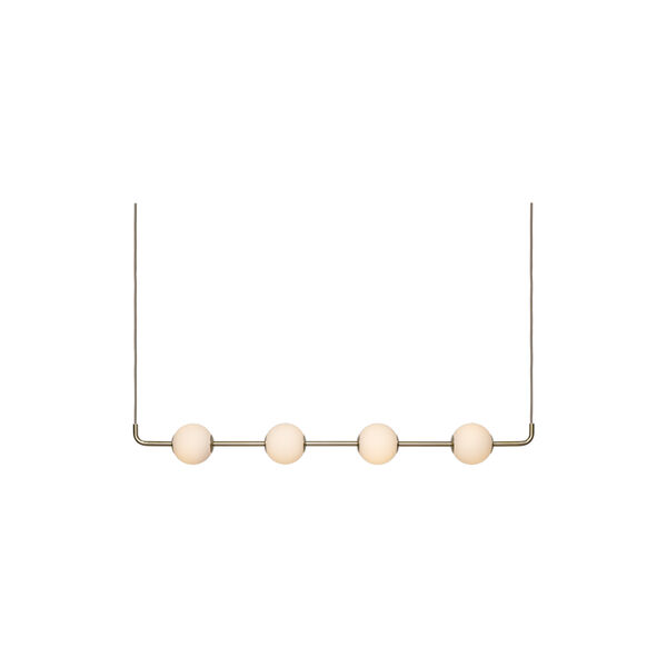 Audrey Linear Pendant, brass, UMAGE