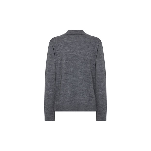 LR-ISMAILA 9 Pullover, dark grey melange LR-ISMAILA 9 Pullover, dark grey melange, Leveté Room