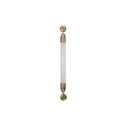 Lemon Squeeze Single Wall Lamp, plated brass, UMAGE
