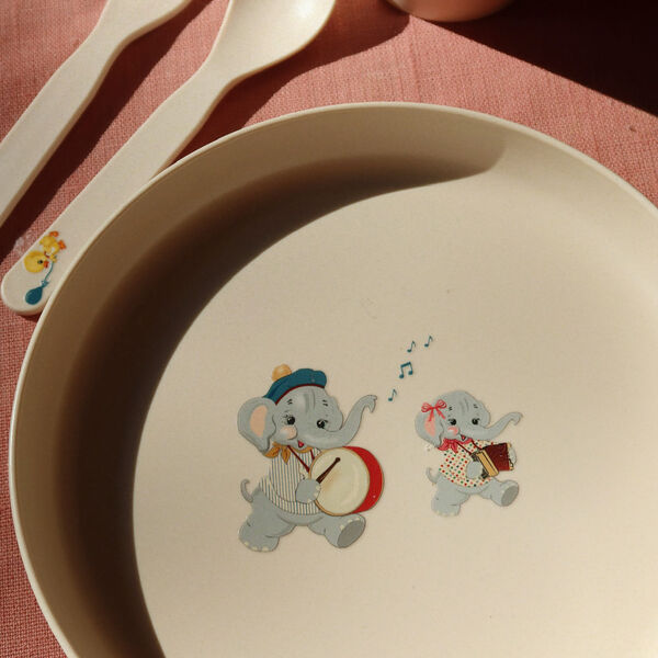 Dinner Set, music parade, Konges Sl&oslash;jd