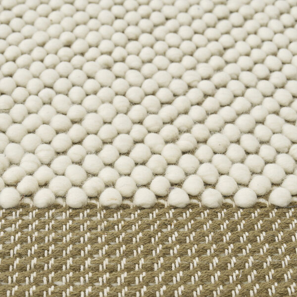 Pebble Rug, brown green, Muuto