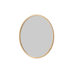 Silhouette spejl Ø 55 cm, light oiled oak, Fredericia Furniture