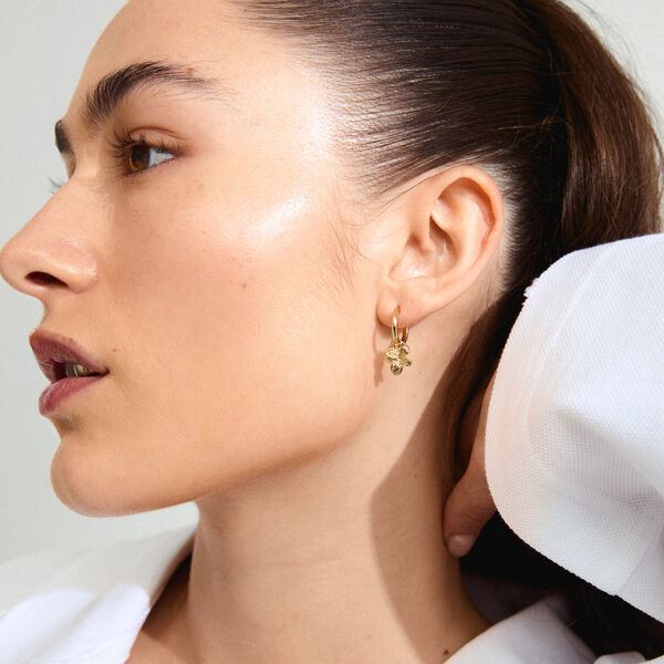 CHARMAINE &Oslash;reringe, gold plated, Pilgrim